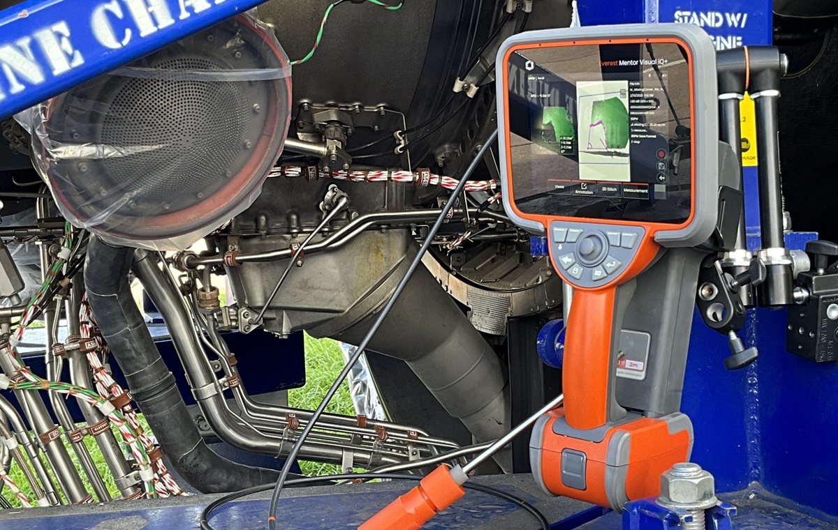 工業(yè)視頻內(nèi)窺鏡的應用領域涵蓋航空航天、石油化工、汽車制造、能源電力、軌道交通等